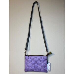 New Soruka Quilted Recycled Leather Crossbody Bag
